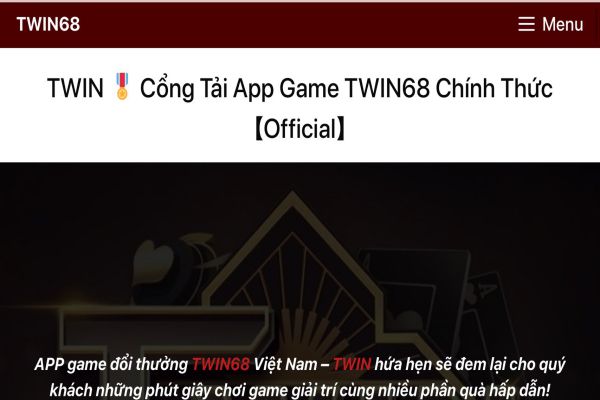 Cổng game TWIN – Game bài đổi thưởng số 1 hiện nay cho các game thủ